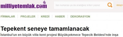 Tepekent inşaat bitmesine az kaldı